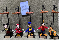Rare Find! Bob Baker Marionettes - Disney's Fab Five!