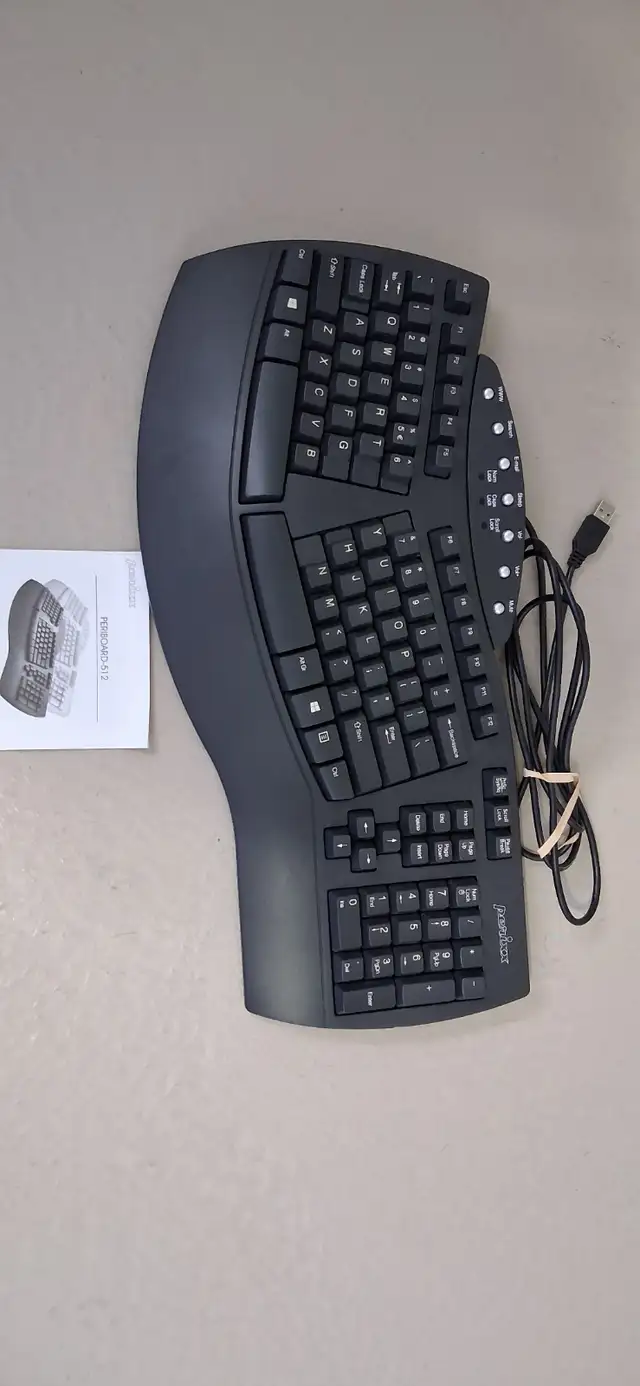 Keyboard /Clavier ergonomique in Mice, Keyboards & Webcams in Longueuil / South Shore - Image 2