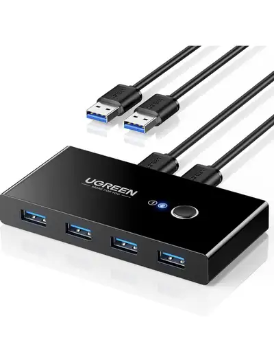 Ugreen USB 3.0 Sharing Switch 2 in 4 out, View more