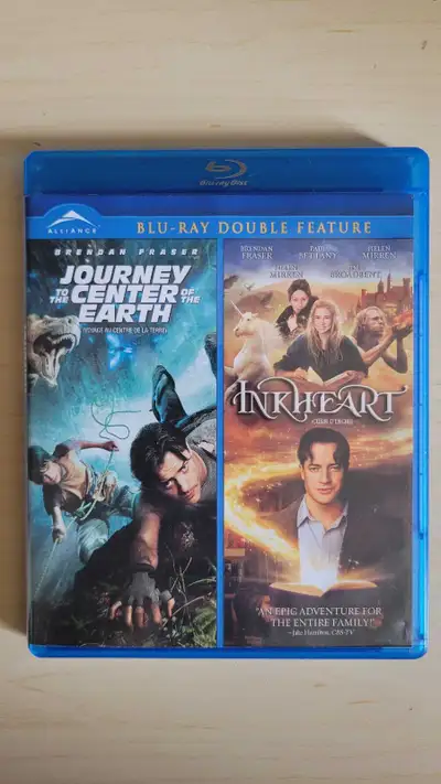 Journey To The Center Of The Earth / Inkheart Blu-ray - Brendan Fraser Aucun shipping Argent comptan...