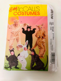 McCall's SEWING PATTERN Vintage 90s Unisex Animal Costumes