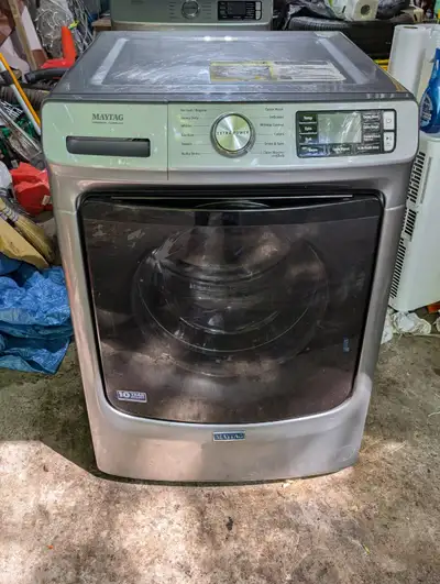 Premium Maytag Front-Load Washer & Dryer, View more