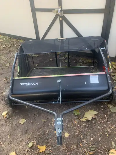 Key features include: * 48-inch sweeping width * Tow-behind design for easy use with tractors * Dura...