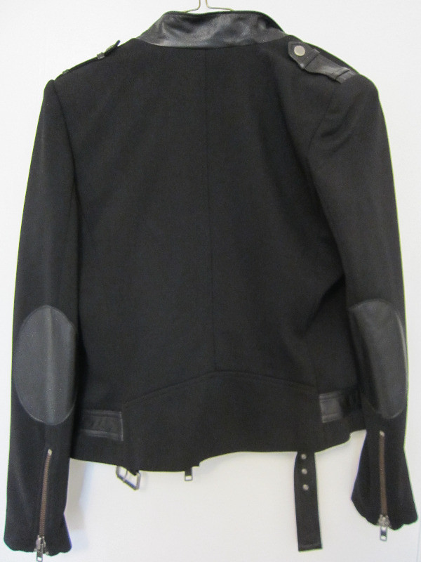 Rachel Zoe Blazer Jacket Freda Leather Trim Size M in Women's - Tops & Outerwear in City of Toronto - Image 4