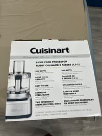 Brand new Cuisinart 8-Cup 350-Watt Food Processor 