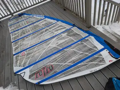 Sailworks Retro 6.5m windsurfing sail no cam, View more
