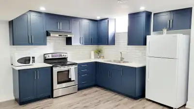 Clean and new basement available for rent from anytime. Parking: ONLY 1 AVAILABLE! Term: One Year Te...