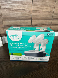 New!Advanced Double Electric Breast Pump Evenflo, Full time Use