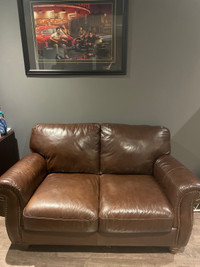 Leather couch high quality 