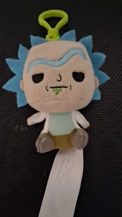 Funko Mystery Minis plush keychain Rick , View more