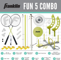 Franklin Sports Combo Outdoor Game Set NEW