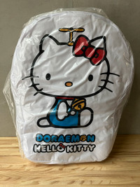 Hello Kitty X Doraemon Pillow - Rare - Toreba -Brand New WT