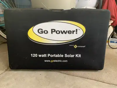 120 Watt Portable Solar Kit, View more