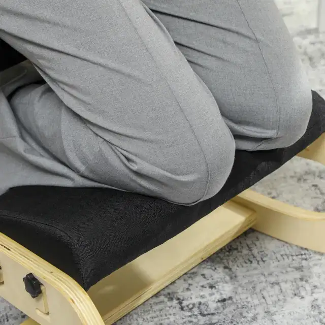 Ergonomic Adjustable Rocking Wood Kneeling Stool Kneeling Chair in Chairs & Recliners in Markham / York Region - Image 10