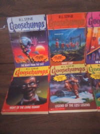 Goosebumps books 