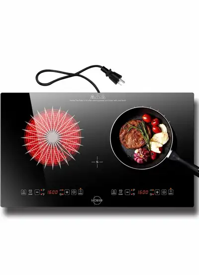 24” hosbir 2  burner cooktop, View more