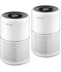 2Pack Air Purifier for Home Bedroom with H13 True HEPA Filter fo