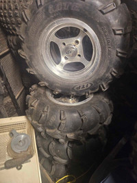 For Sale Set of 4 26inch Mudlite tires and ITP Rims