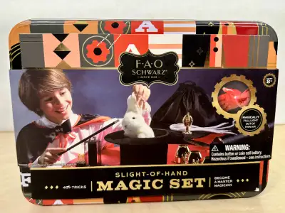 Magic Tricks Set FAO Schwarz Ultimate 40+ Trick NEW, View more