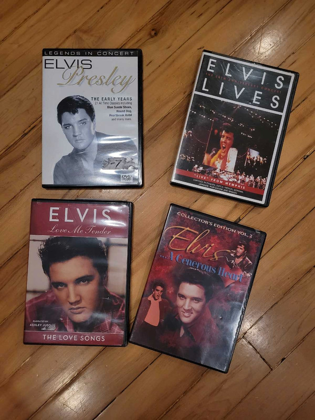 Lot of Elvis DVD's in CDs, DVDs & Blu-ray in Stratford