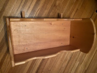 Wooden doll cradle 