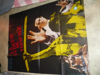 Affiche de cinéma de Bruce Lee du film La fureur de vaincre