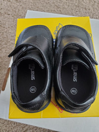 Baby black dress shoes