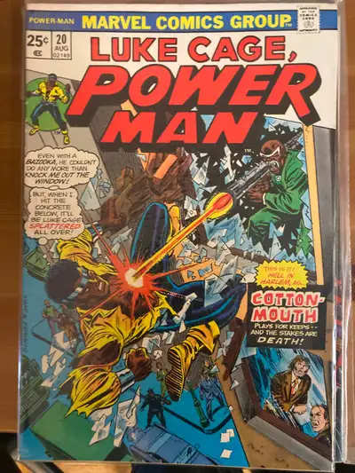 Luke Cage/POWER MAN #20, (Marvel 1974, Bronze Age Comic, View more