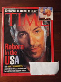 Bruce Springsteen Time Magazine