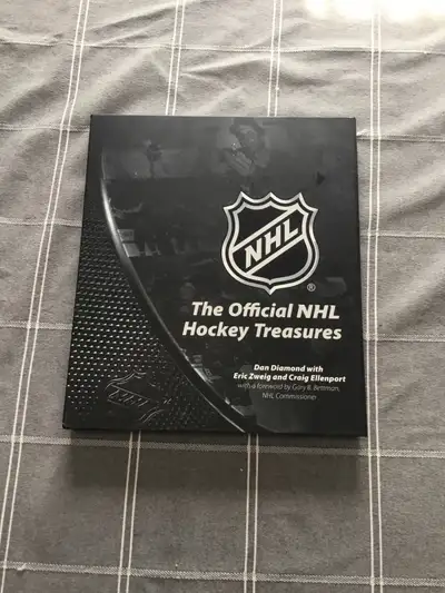 Complete NHL Treasures book in good condition. Pickup in the Cawthra and Rathburn area in Mississaug...