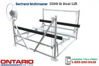 Bertrand 5500 lb Boat Lift: Safe, Secure, and Durable