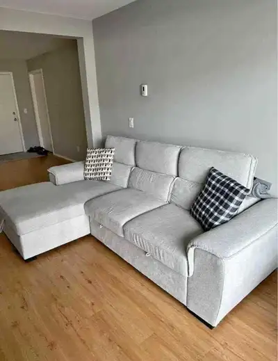 sectional with pull out bed , View more