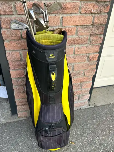 Cobra Golf Bag and Fila Club Set, View more