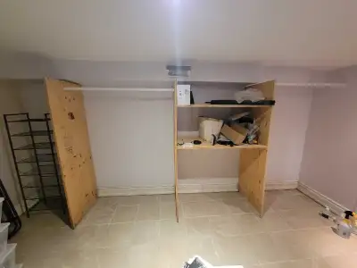 Custom Wooden Closet Storage Unit, View more