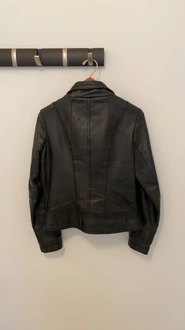 Michael Kors leather jacket  in Women's - Tops & Outerwear in Laval / North Shore - Image 3