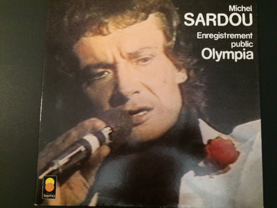 VINYLE - MICHEL SARDOU - A L'OLYMPIA - 33 TOURS  . AAA., View more