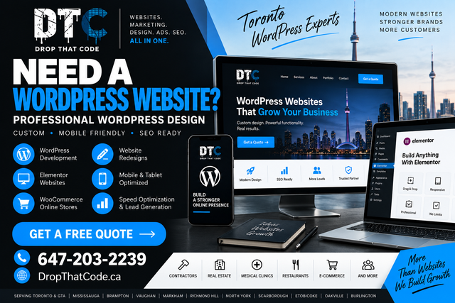 WordPress Website Design – Professional & Mobile Friendly