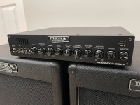 MESA Subway D800+ Bass Amp &amp; 2 Passive Radiator Cabinets