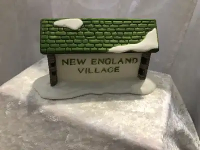 New England Village Sign, View more