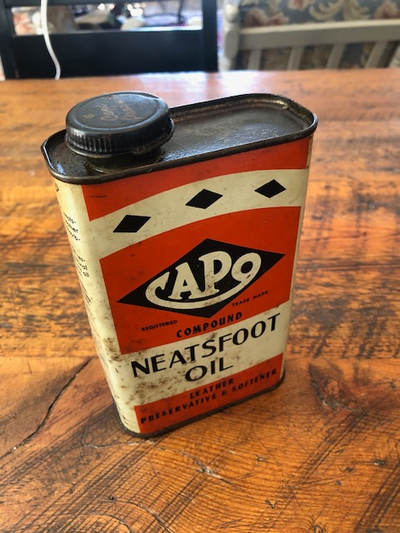 VINTAGE TIN CAPO NEATSFOOT OIL COMPOUND, View more
