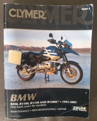 CLYMER BMW Maintenance - Troubleshooting - Repair Manual