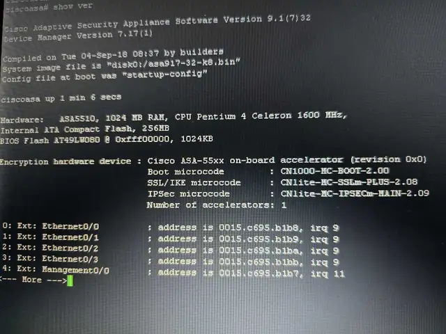 Cisco ASA5510 avec Security Plus in Networking in West Island - Image 5