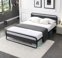 ! BNIB ! - Platform Metal Frame Bed, Queen (Ebern Designs)
