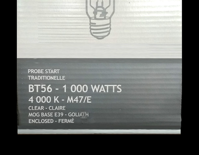 1000 Watt Metal Halide Light Bulb in Other Business & Industrial in Hamilton - Image 3
