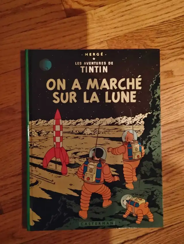 TINTIN: We Have Landed on the Moon - Brand New