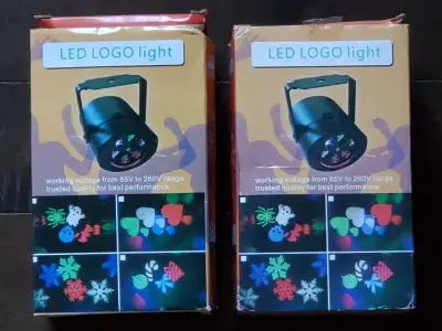 LED Snowflakes & Hearts projectors lot brand new/lot projecteurs, View more