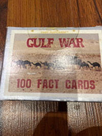 Gulf War 100 Fact Cards