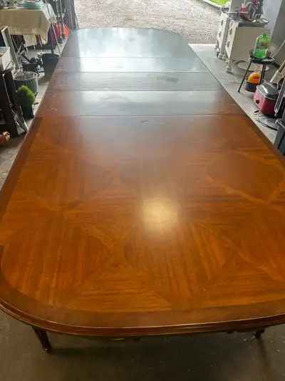 Dinning room table with chairs, View more