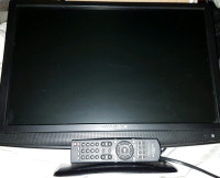 22" LCD HD TV WITH REMOTE 