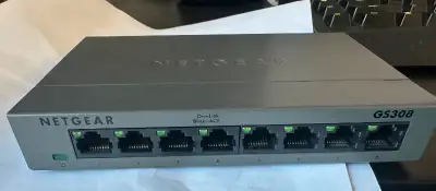 NETGEAR 8-Port GIGABIT ETHERNET SWITCH GS308, View more